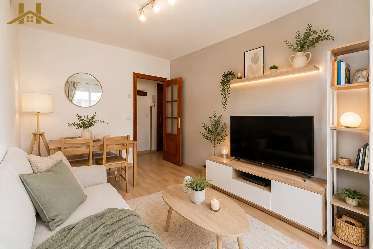 Sala de estar de Piso en venta en Pinto con Aire acondicionado, Calefacción y Parquet
