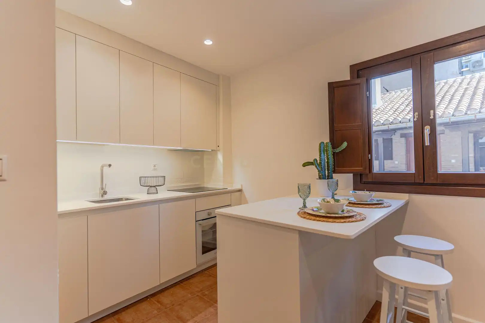 Küche von Wohnung zur Miete in Centro