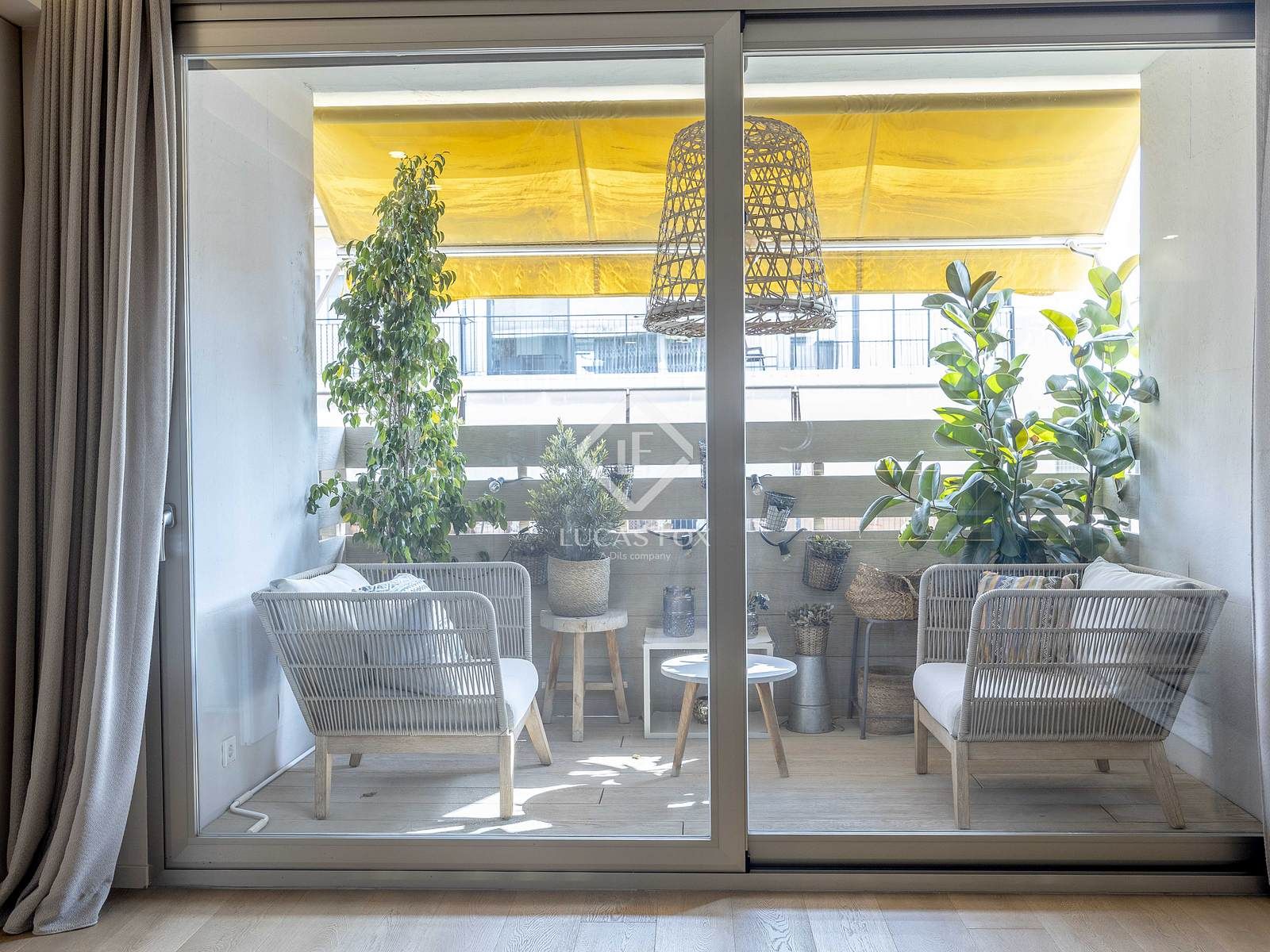 Terrace of Flat for sale in Rocafort  with Air Conditioner, Heating and Terrace