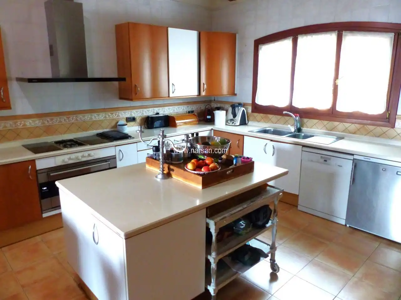 Cocina de Casa o chalet en venta en Oropesa del Mar / Orpesa con Aire acondicionado, Jardín privado y Terraza