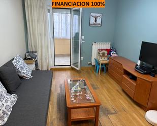 Living room of Flat for sale in  Zaragoza Capital  with Heating, Terrace and Oven