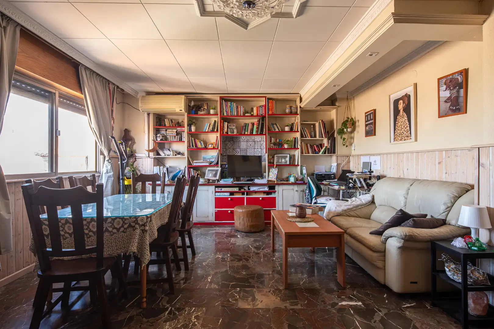 Sala de estar de Ático en venta en Huétor Vega con Aire acondicionado y Calefacción