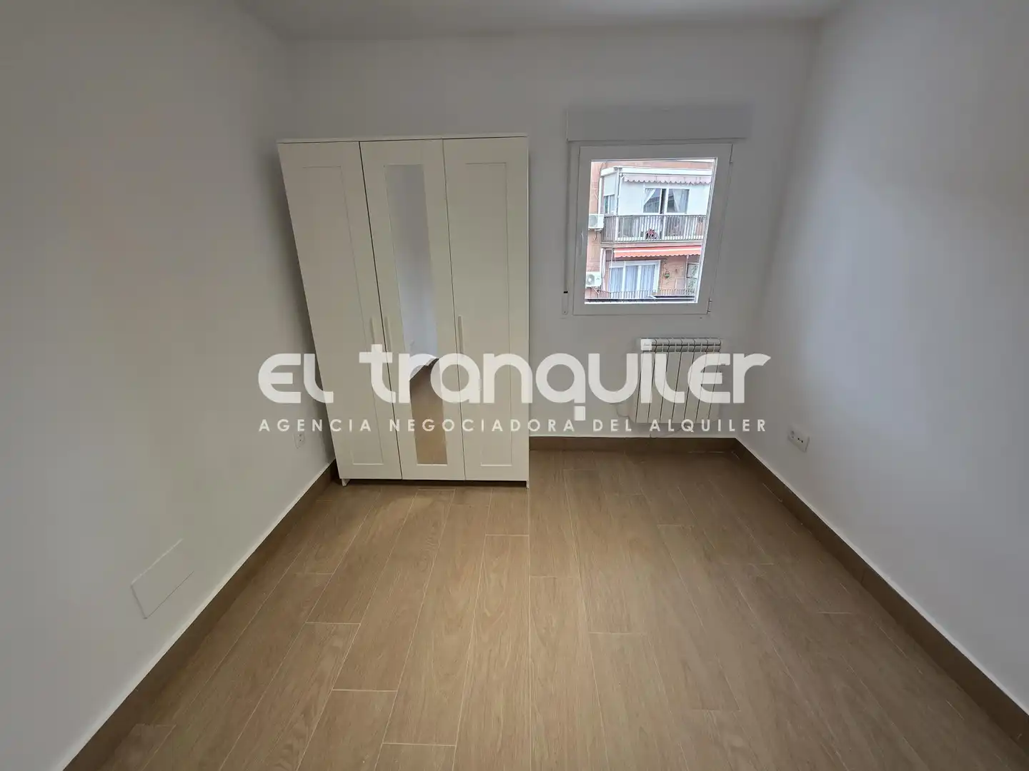 Bedroom of Flat for rent in Madrid  with Terrace and Washing machine