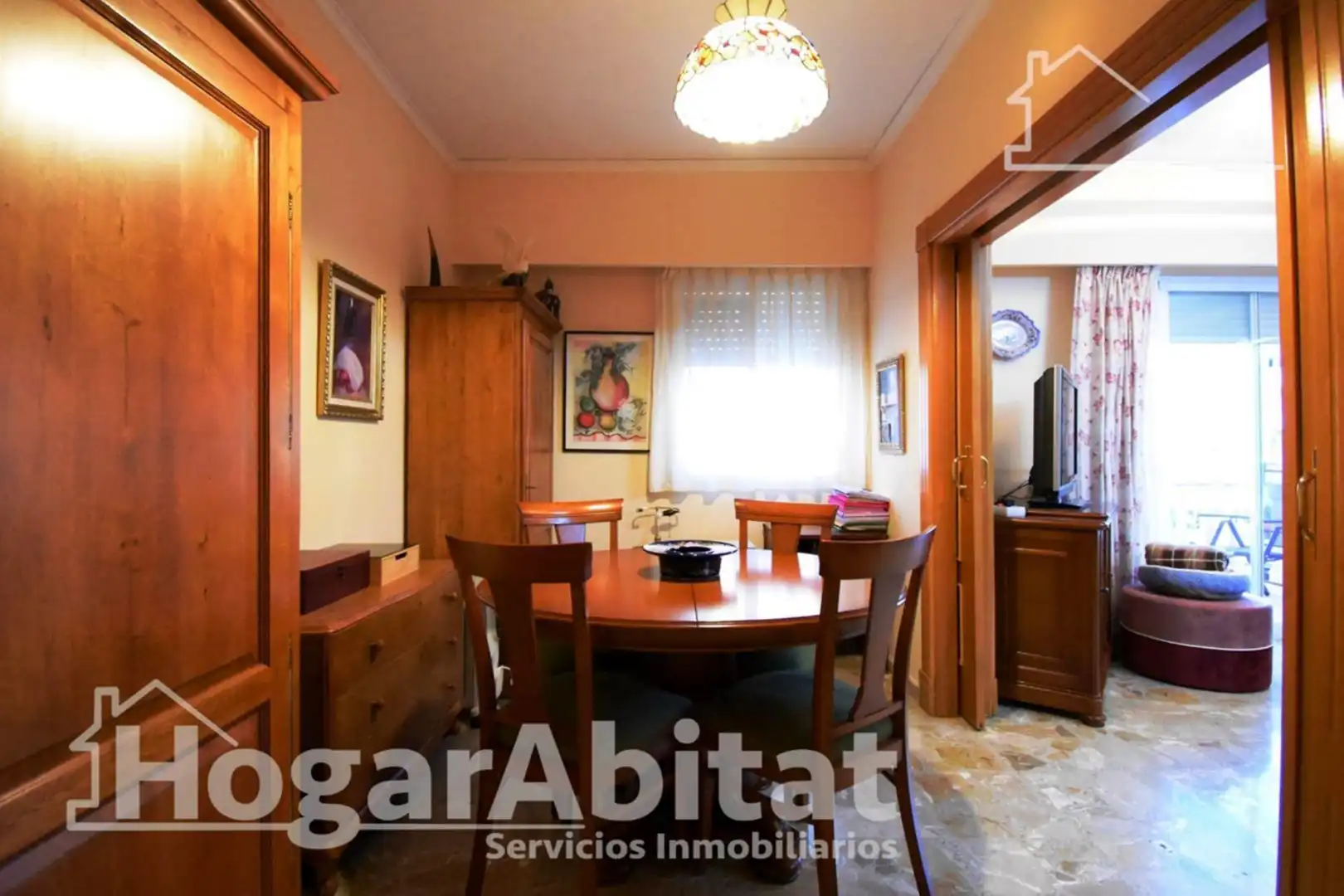 Living room of Flat for sale in Dénia  with Air Conditioner, Heating and Terrace