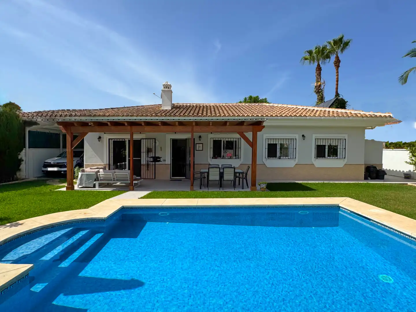 Chalet con piscina en venta en Capellanía - Retamar, imagen 44