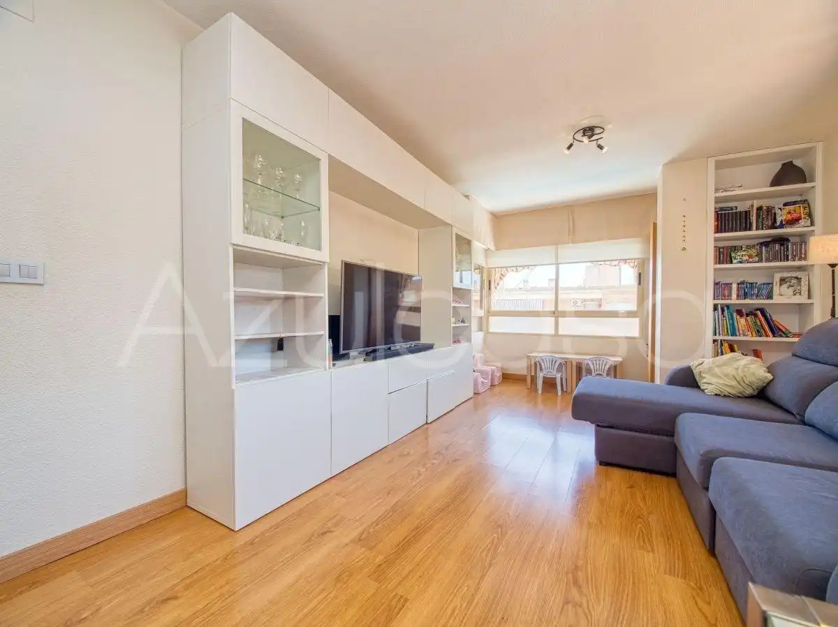 Wohnzimmer von Wohnung zum Verkauf in Sant Joan d'Alacant mit Klimaanlage, Terrasse und Gemeinschaftspool