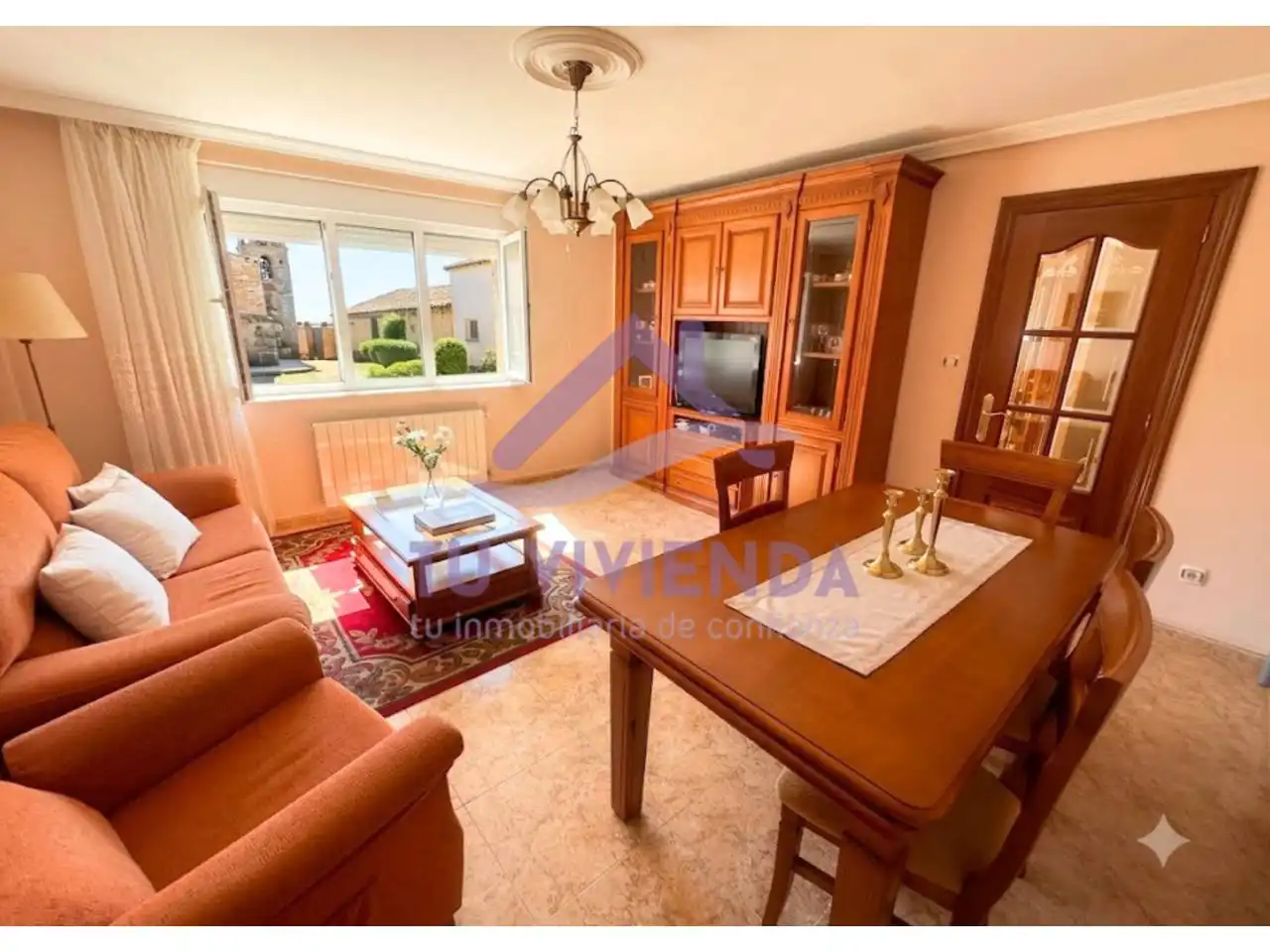 Living room of Houses for sale in Villota del Páramo  with Heating