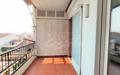 Balcony of Flat for sale in Mataró  with Air Conditioner and Terrace