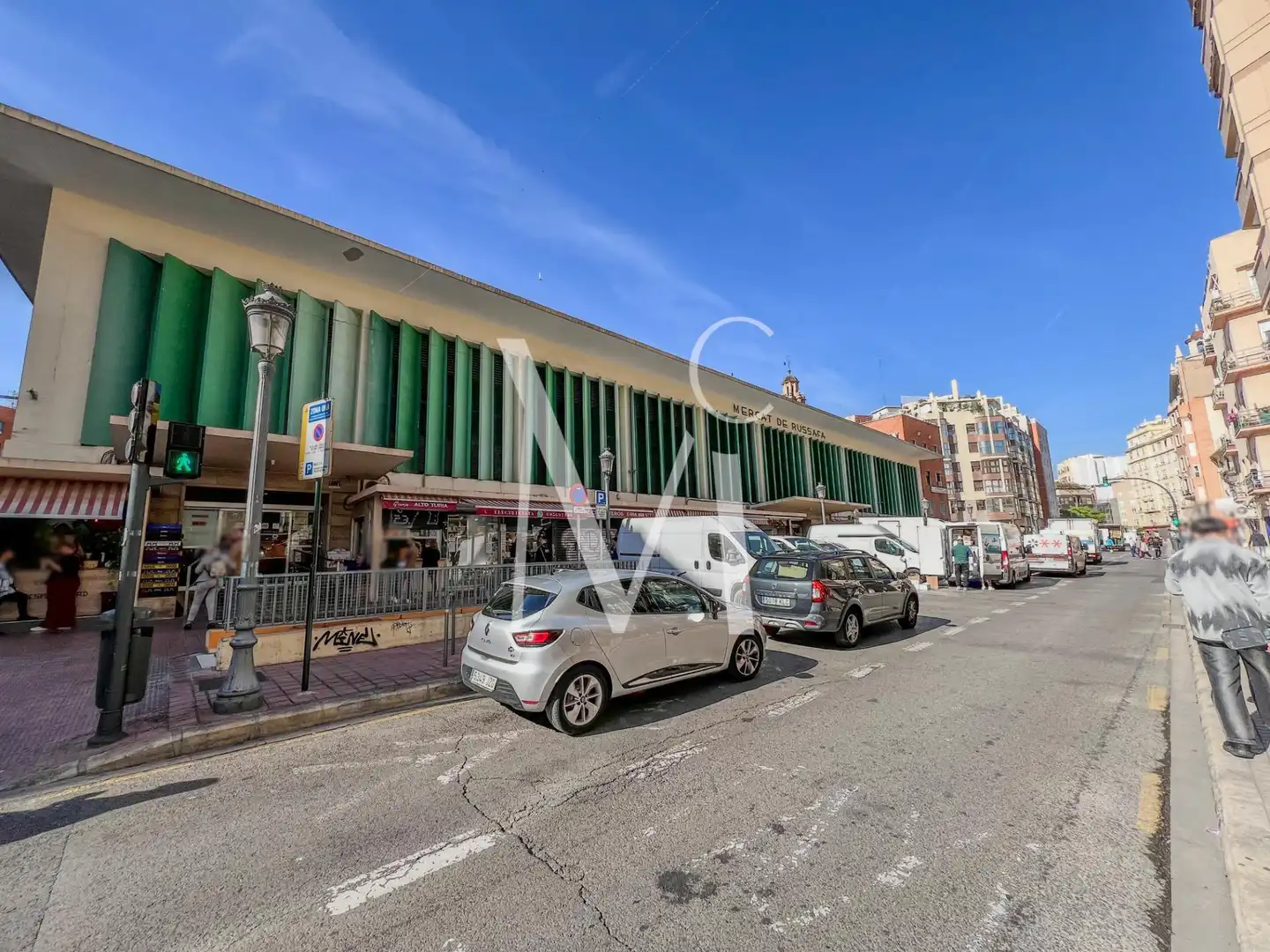 Vista exterior de Local de lloguer en Valencia