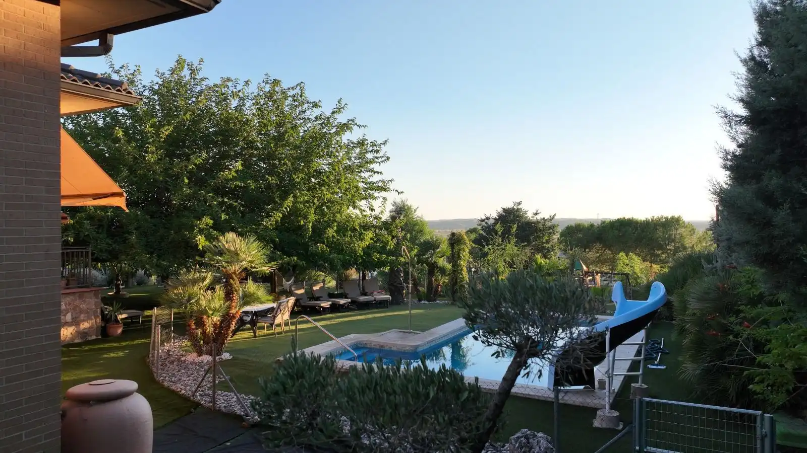 Jardí de Casa o xalet en venda en San Martín de la Vega amb Aire condicionat, Calefacció i Piscina