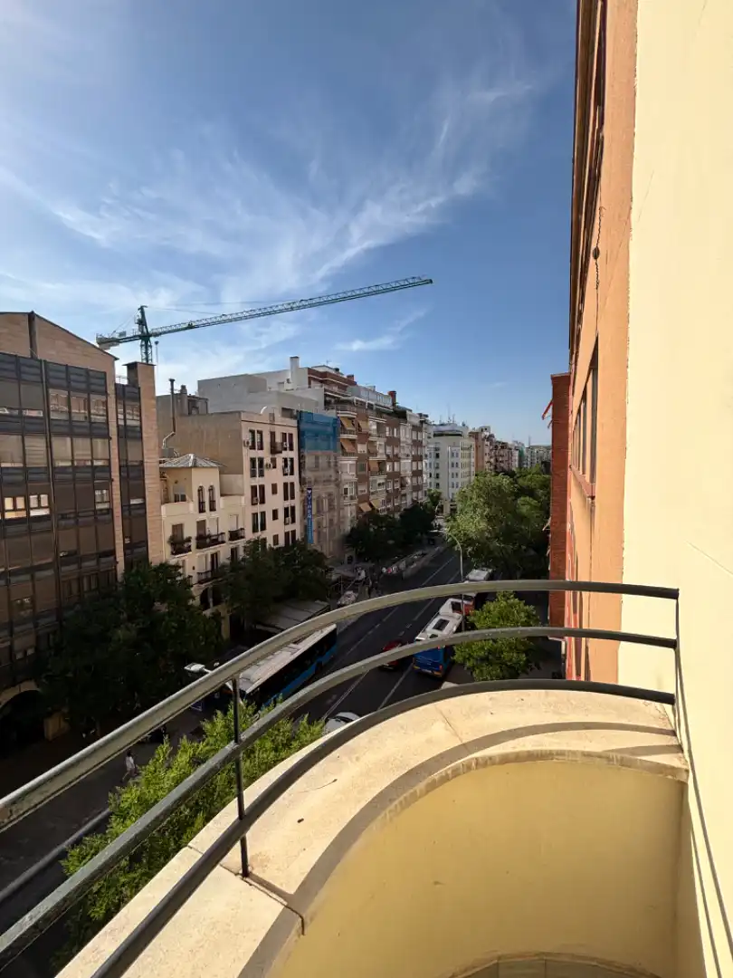 Exterior view of Flat for rent in Madrid  with Air Conditioner, Heating and Furnished