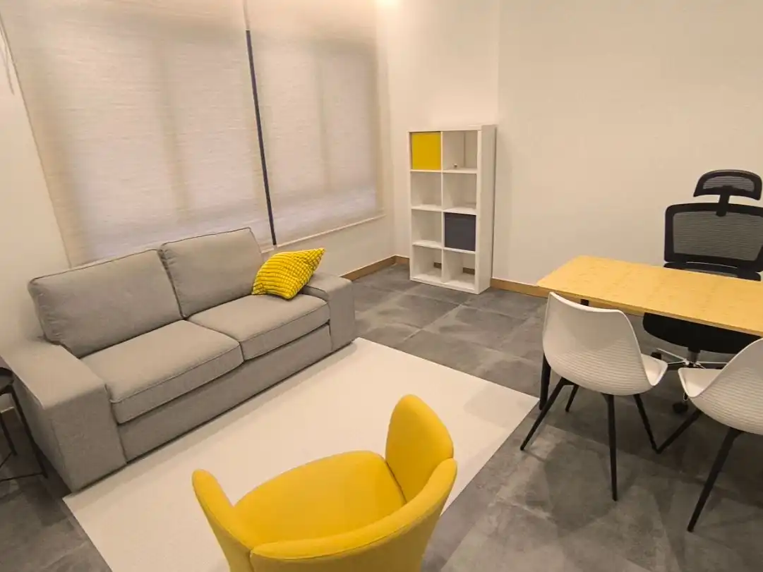 Wohnzimmer von Büro zur Miete in Madrid mit Klimaanlage, Heizung und Möbliert