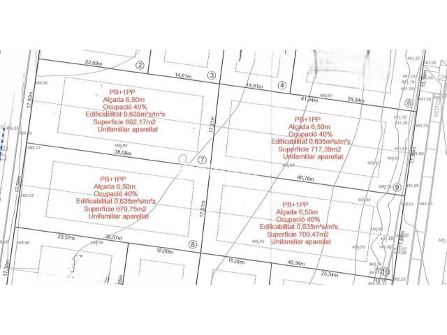 Terreno residencial en Venta en Calldetenes