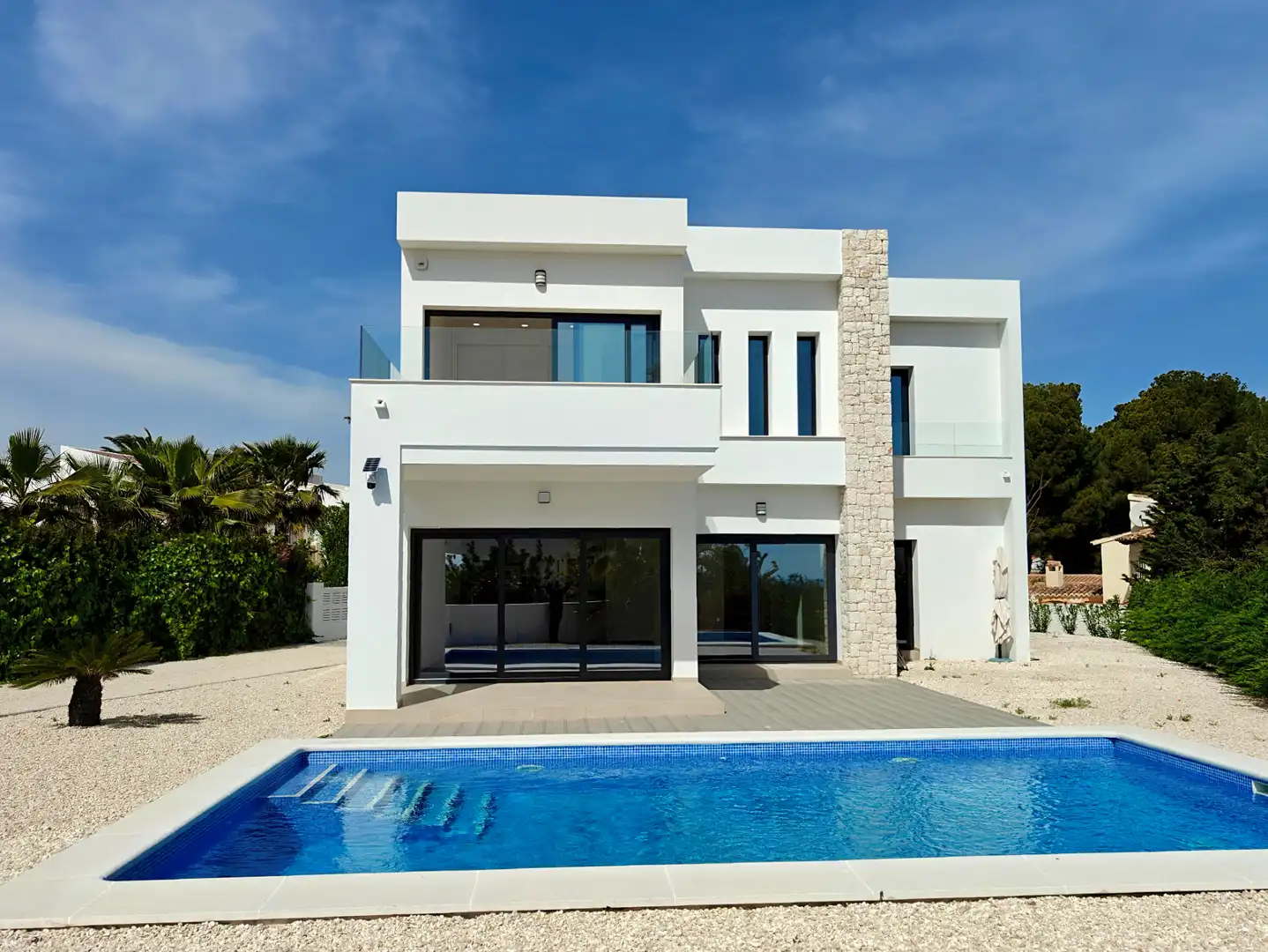 Vista exterior de Casa o chalet en venta en Benissa con Aire acondicionado, Calefacción y Jardín privado