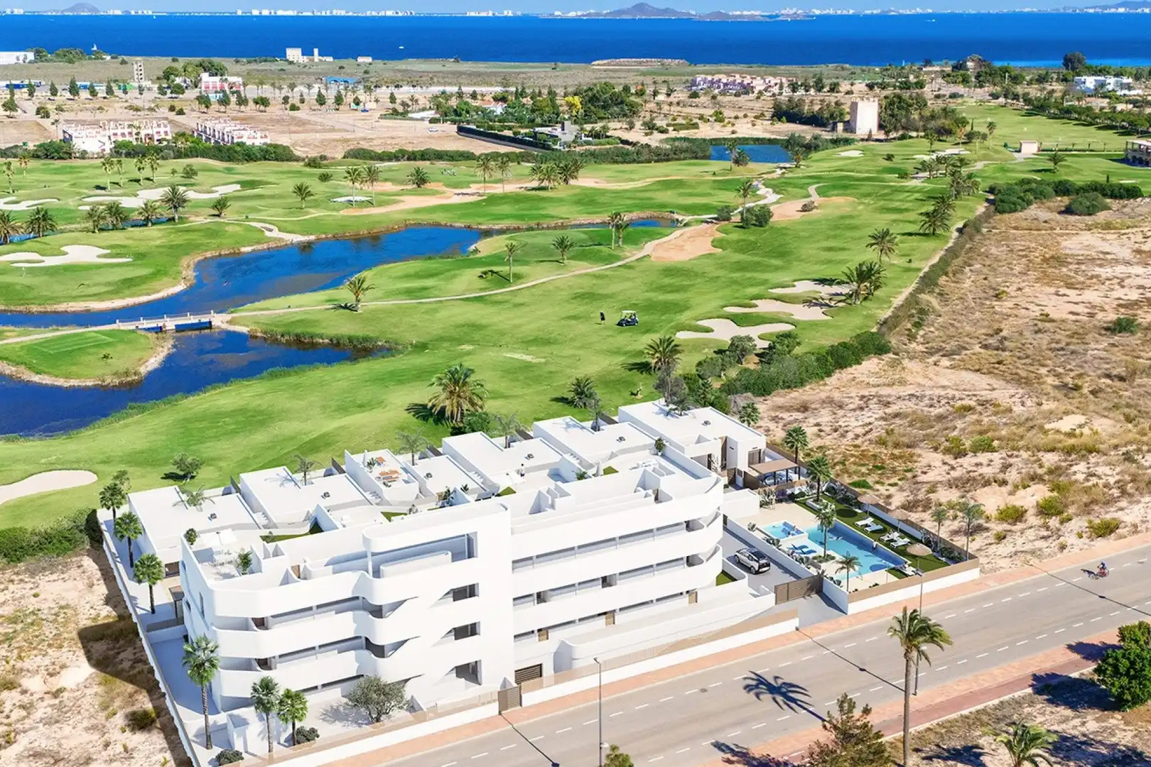 Flat with terrace for sale in Serena Golf