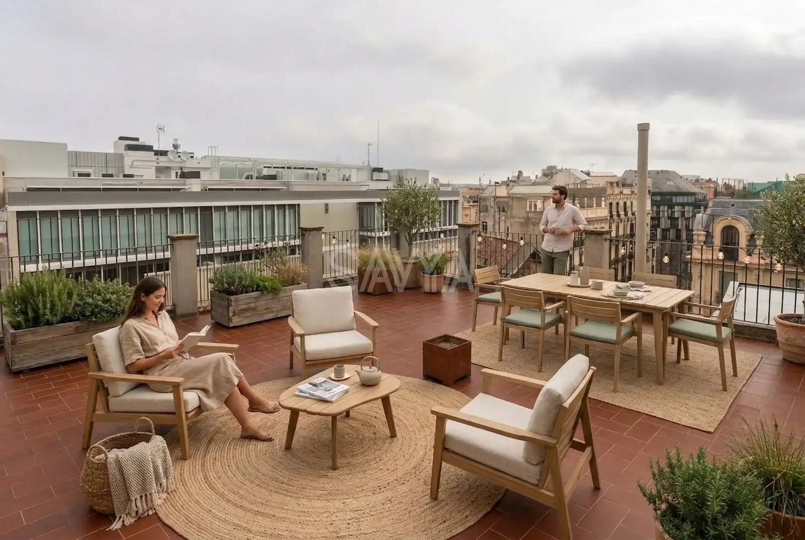 Terraza de Ático en venta en Barcelona con Calefacción, Terraza y Trastero