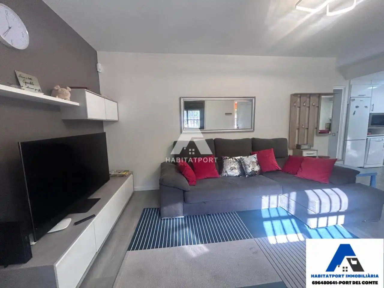 Sala de estar de Casa o chalet en venta en La Coma i la Pedra con Calefacción, Jardín privado y Amueblado