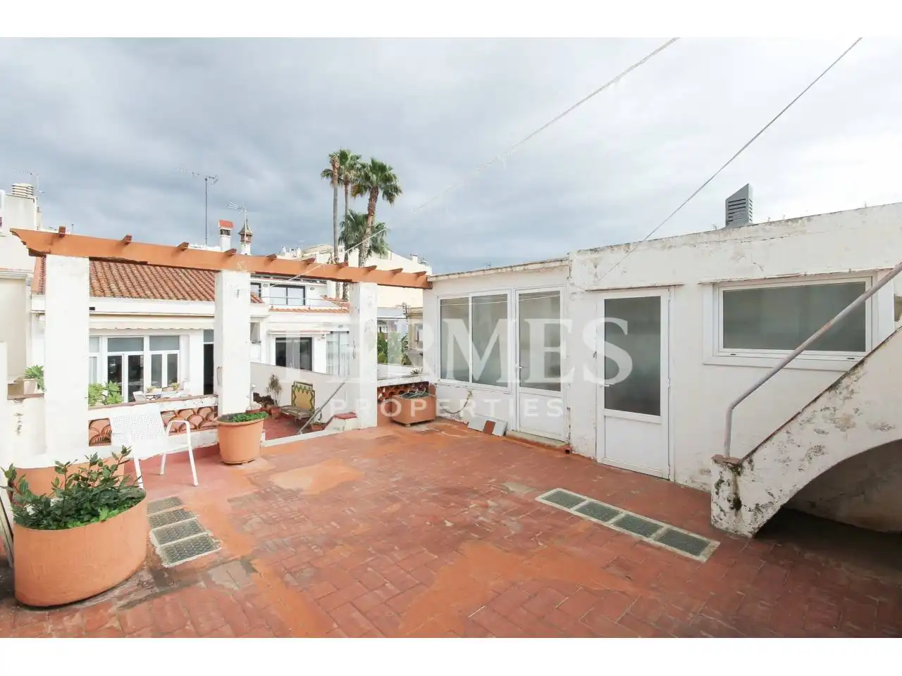 Terraza de Casa adosada en venta en Mataró con Aire acondicionado, Calefacción y Jardín privado