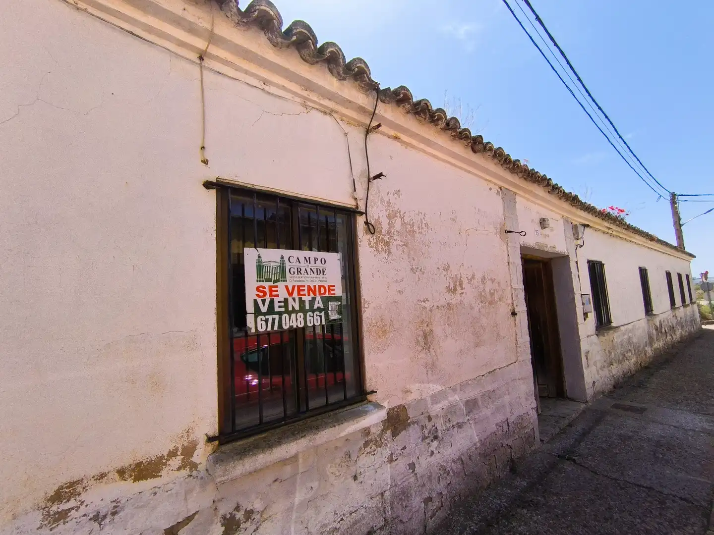 Vista exterior de Casa o xalet en venda en Meneses de Campos amb Jardí privat i Traster