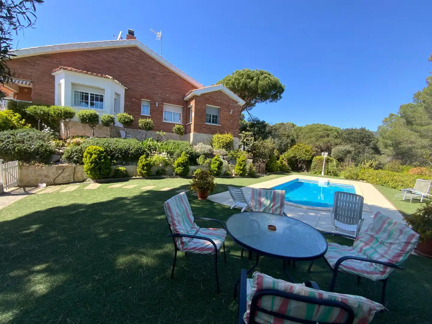 Jardín de Casa o chalet en venta en Sant Vicenç de Montalt con Calefacción, Jardín privado y Trastero