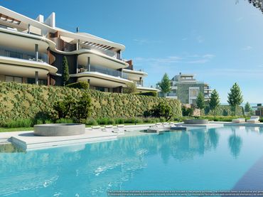 Apartament amb piscina en venda a Benahavís pueblo