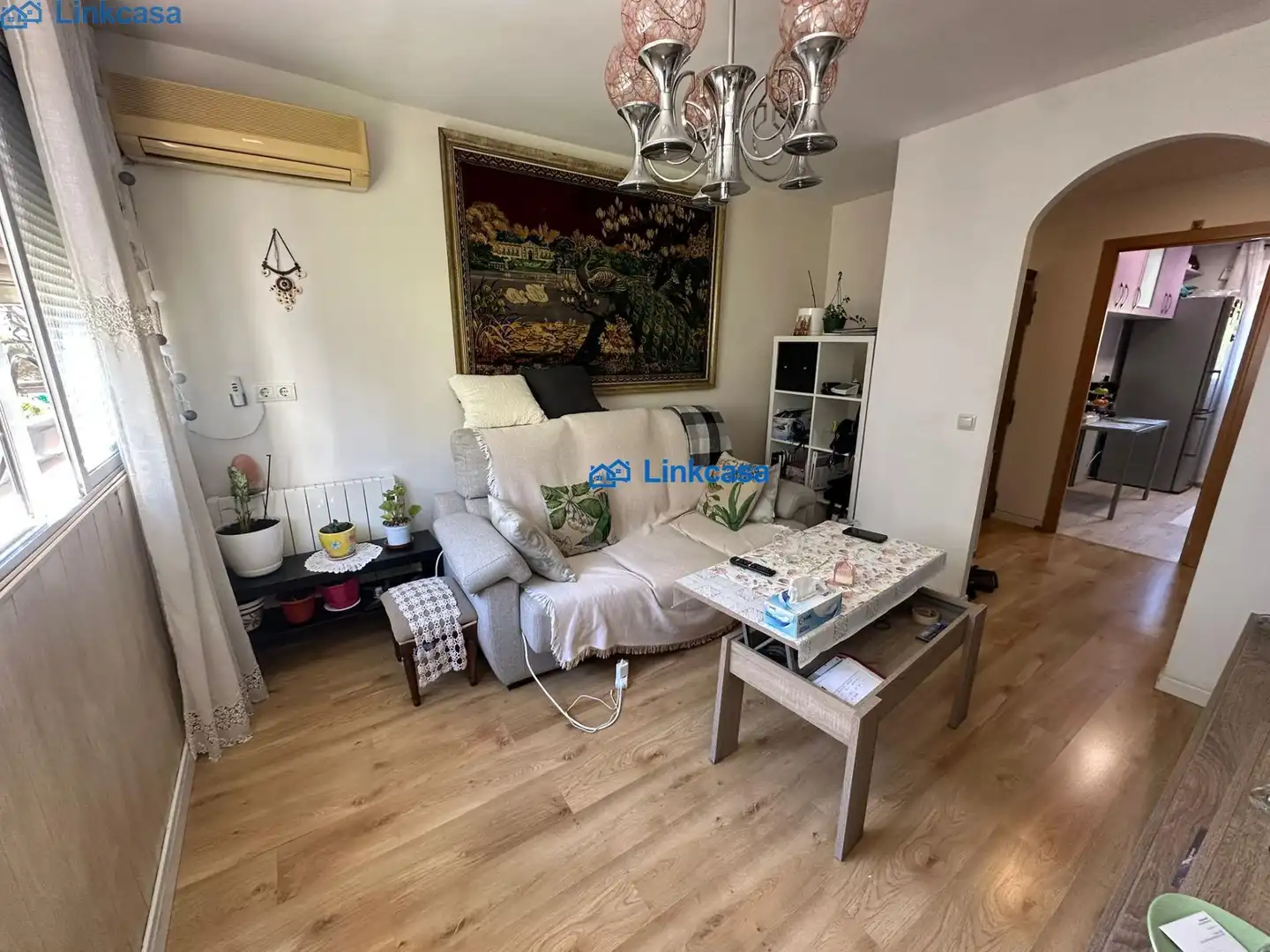 Living room of Flat for sale in Madrid  with Air Conditioner and Heating