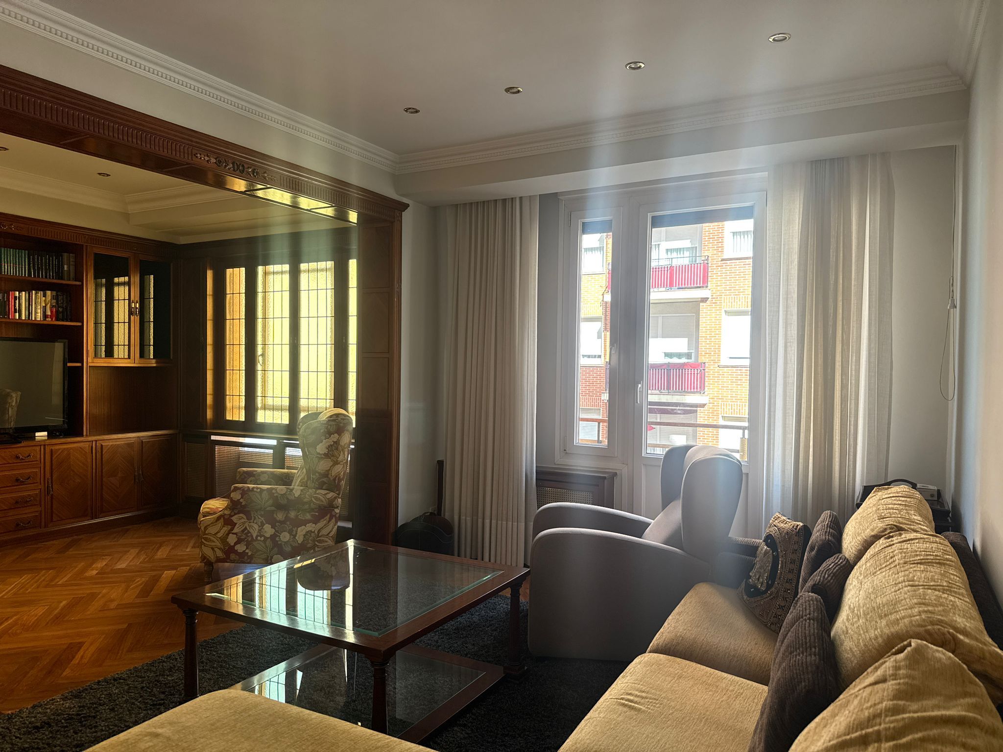 Living room of Flat for sale in Bilbao   with Heating, Terrace and Storage room