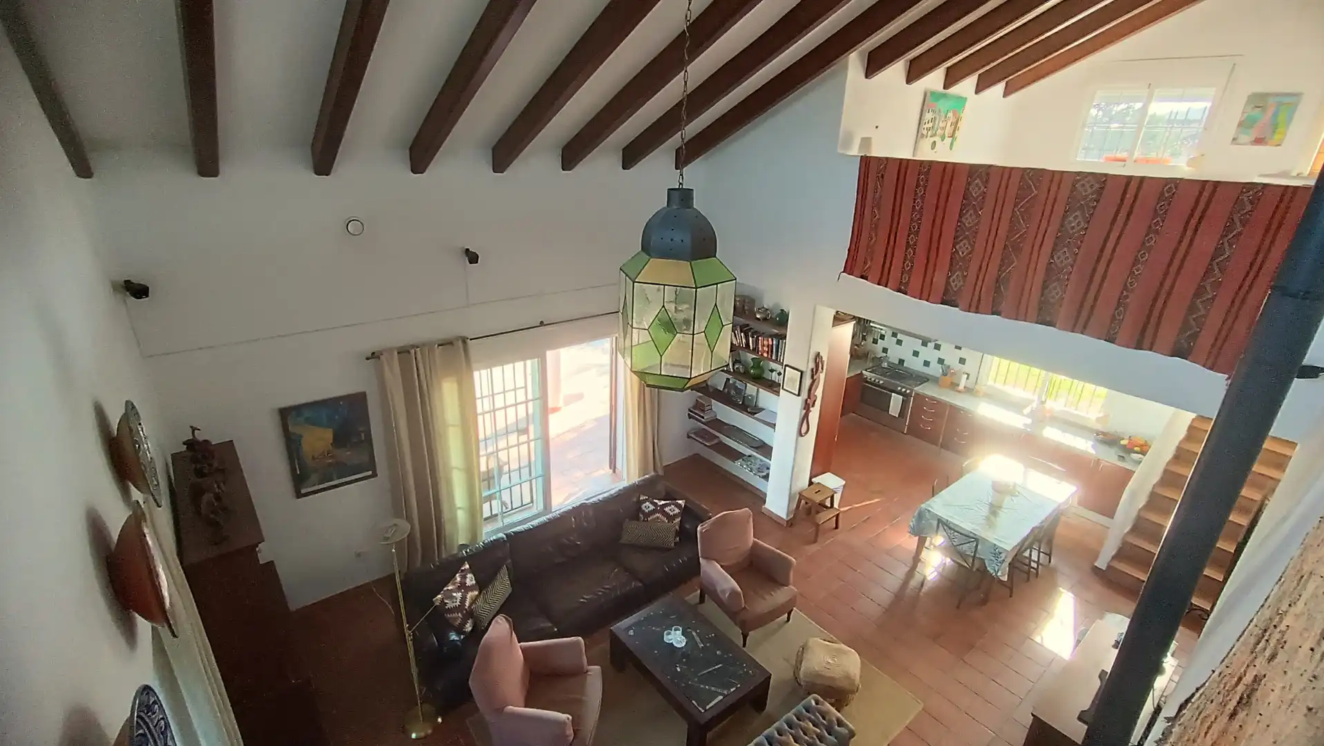 Sala de estar de Finca rústica en venta en Estepona con Aire acondicionado, Calefacción y Jardín privado
