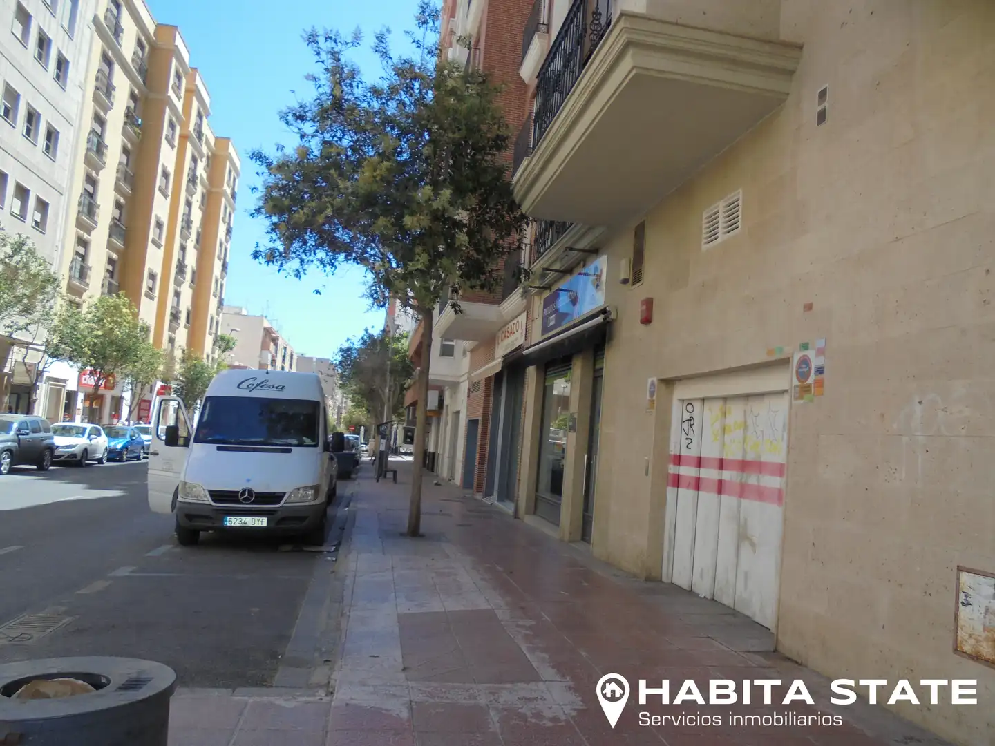 Vista exterior de Garaje en venta en Almería