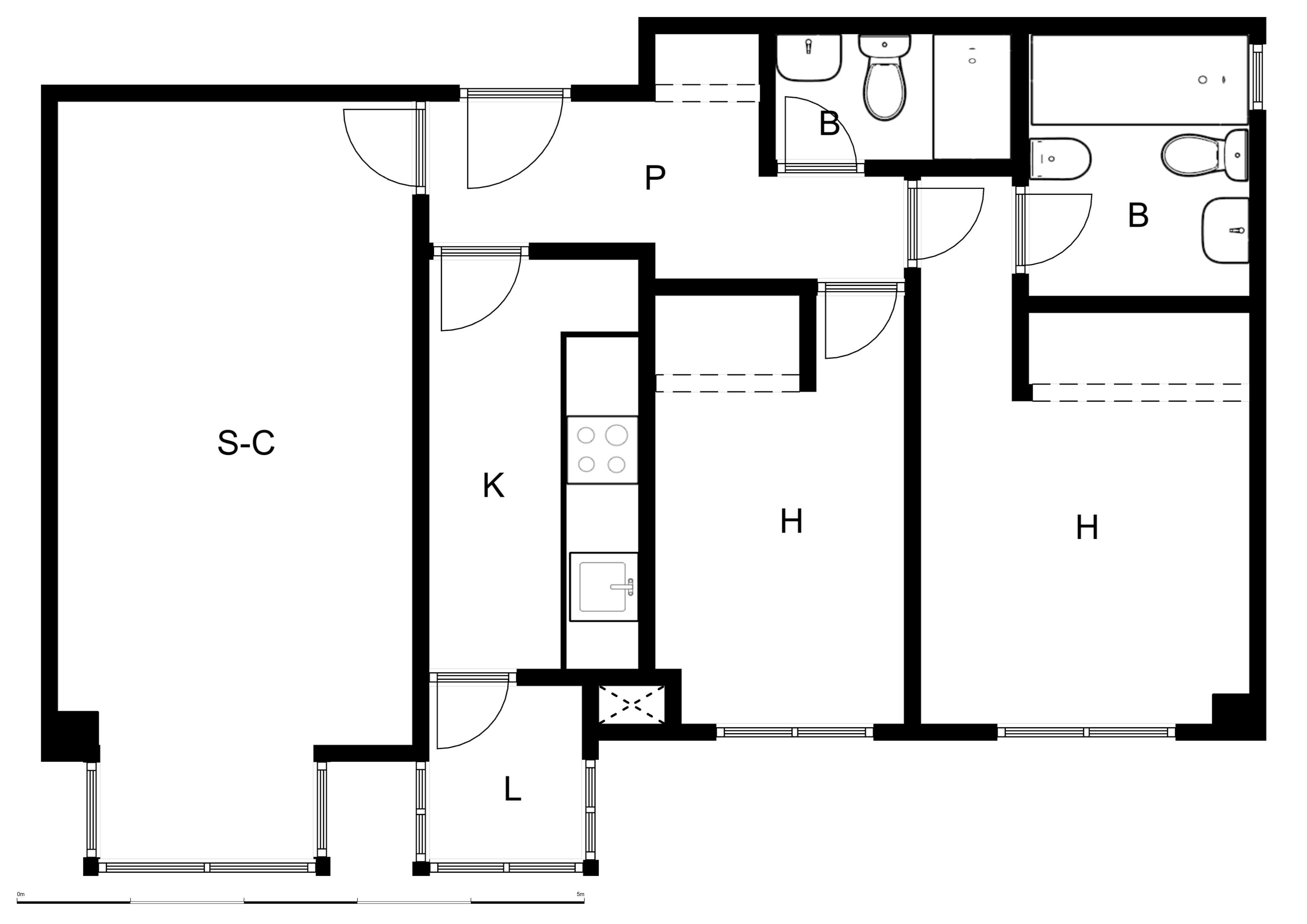 Flat for sale in  Madrid Capital  with Heating, Private garden and Storage room