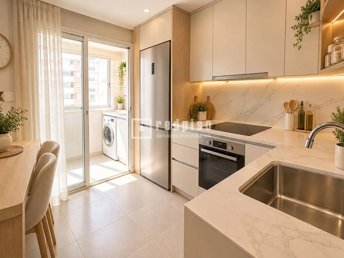 Cocina de Piso en venta en Madrid