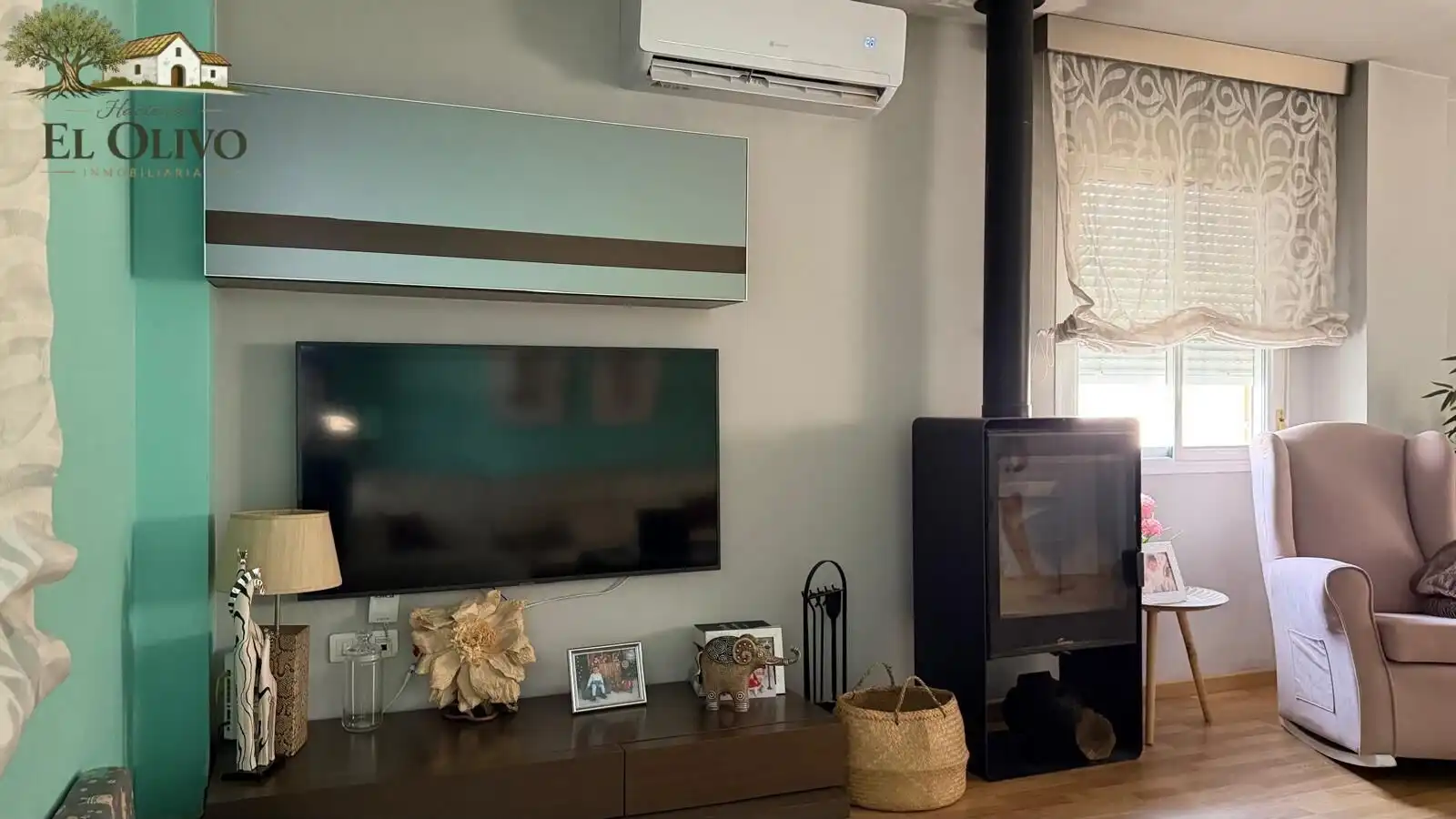 Sala d'estar de Casa adosada en venda en Almería