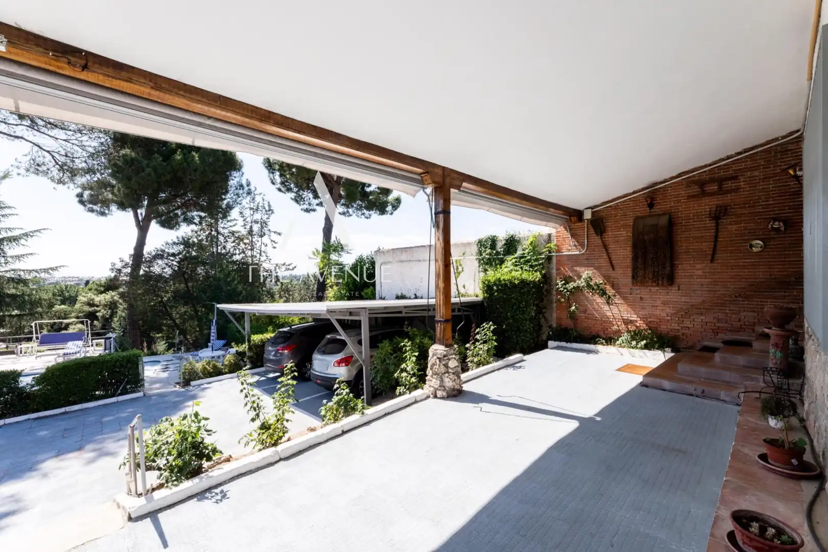 Terrassa de Casa o xalet en venda en Boadilla del Monte amb Calefacció, Jardí privat i Terrassa