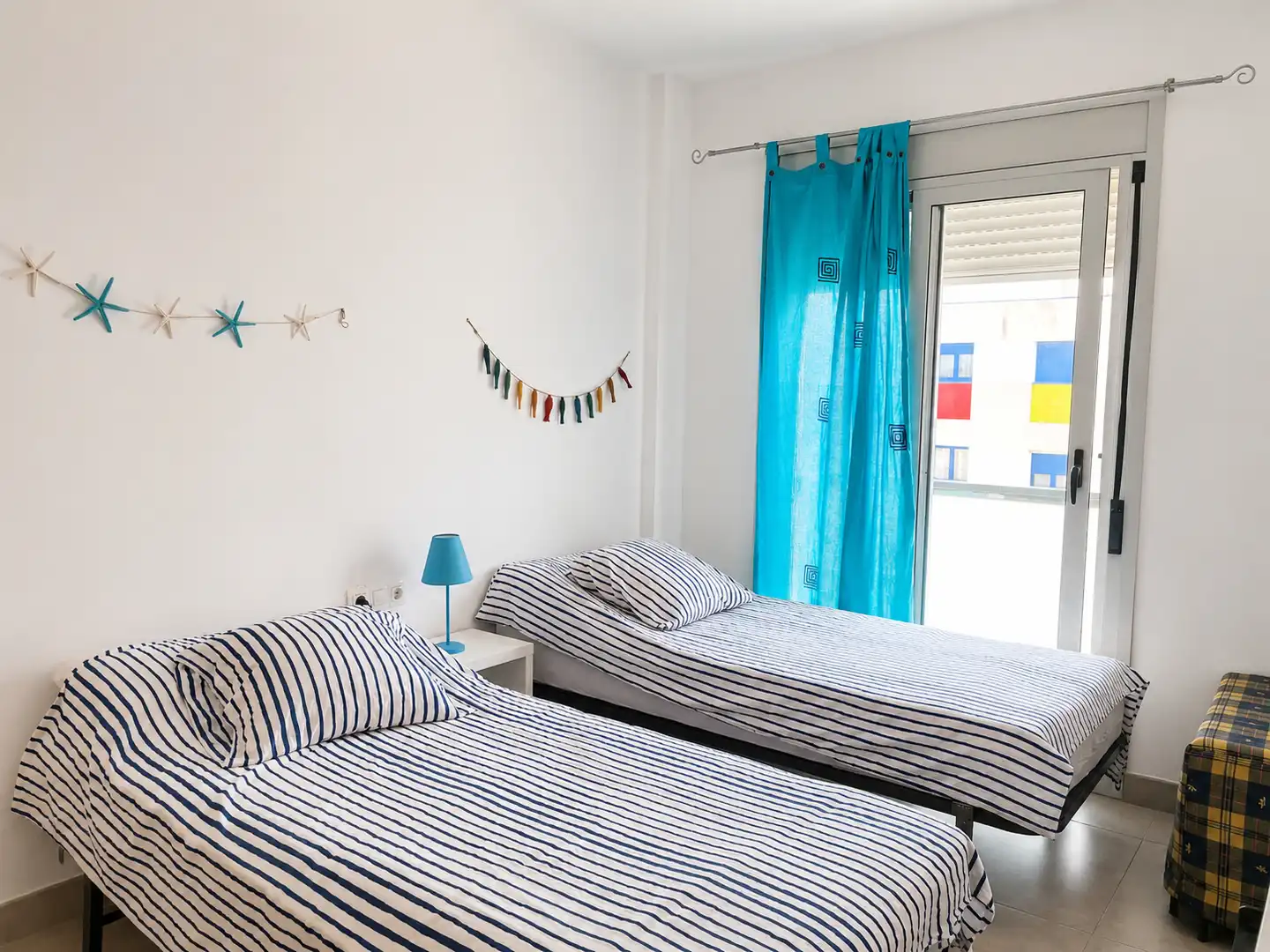 Schlafzimmer von Wohnungen zur Miete in Calonge i Sant Antoni mit Möbliert, Ofen und Waschmaschine
