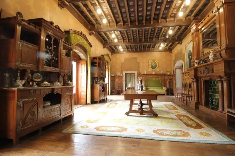 Dining room of Houses for sale in Salas  with Furnished