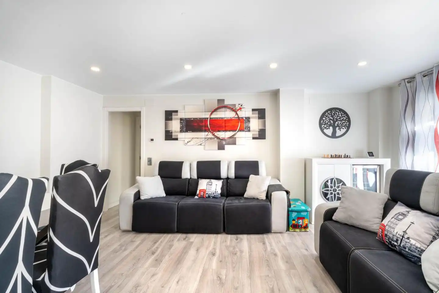 Sala de estar de Piso en venta en Terrassa