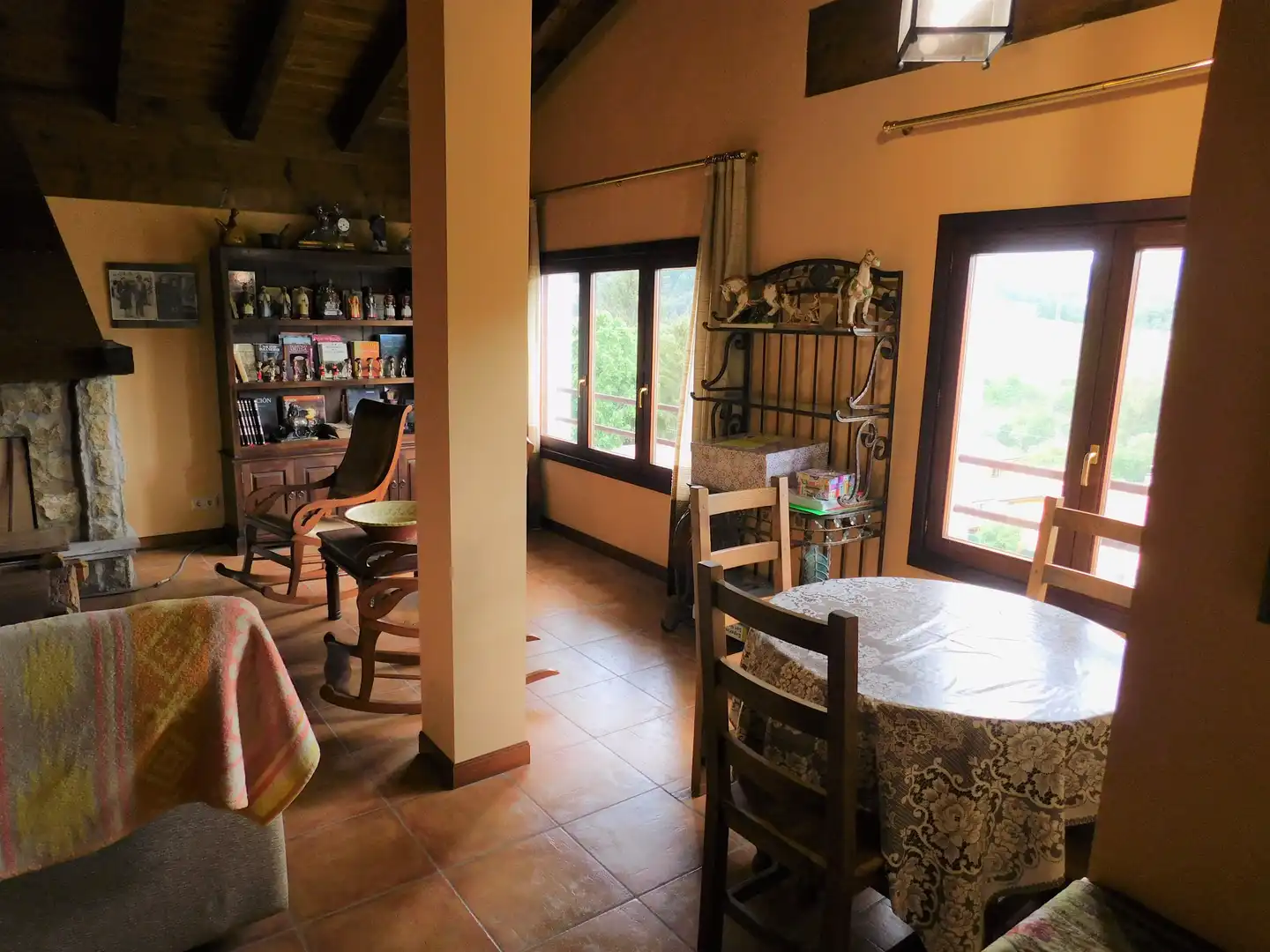 Dining room of Houses for sale in Olaibar  with Private garden, Terrace and Storage room