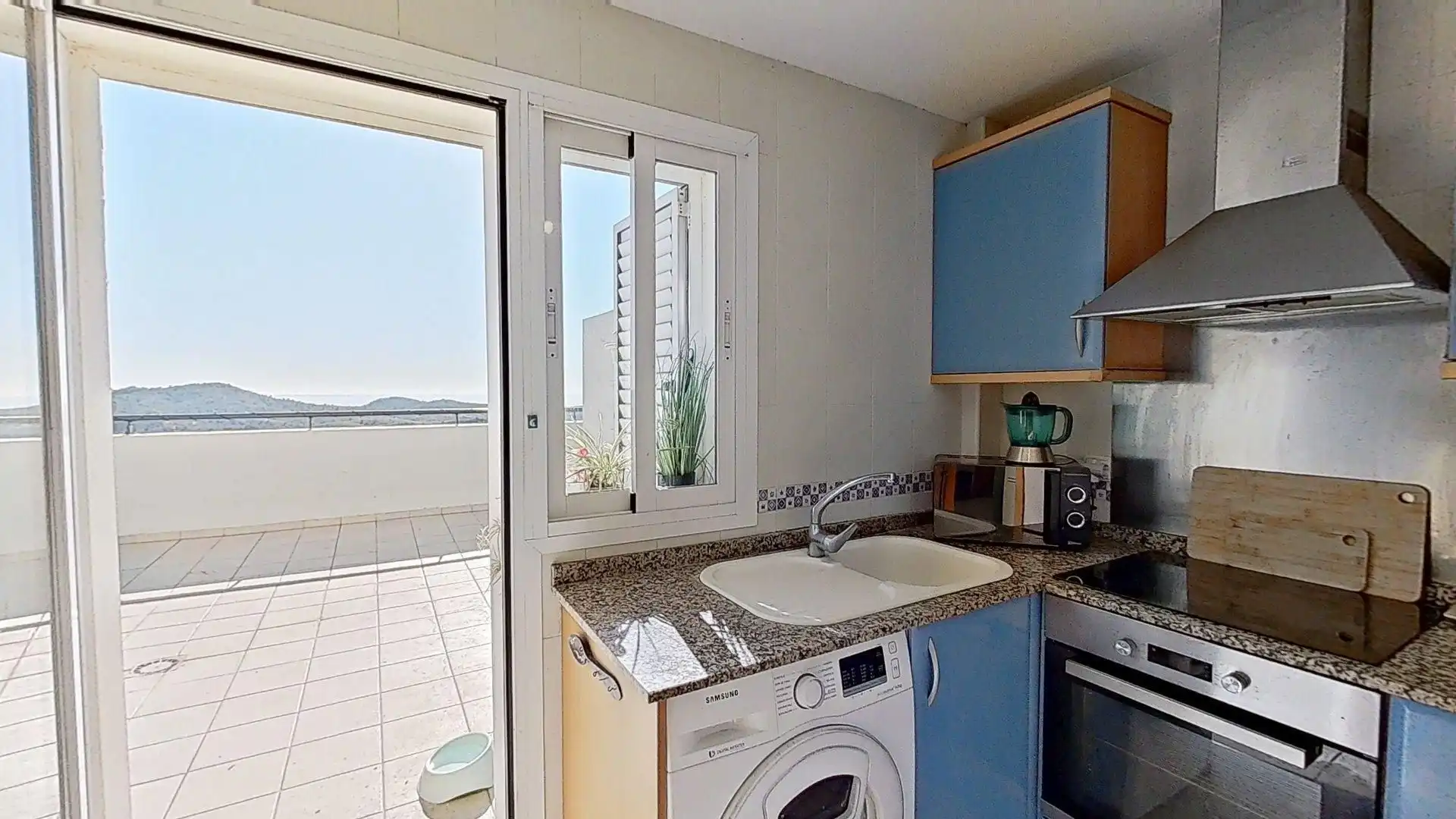 Cuina de Apartament en venda en Villajoyosa / La Vila Joiosa amb Aire condicionat, Calefacció i Terrassa