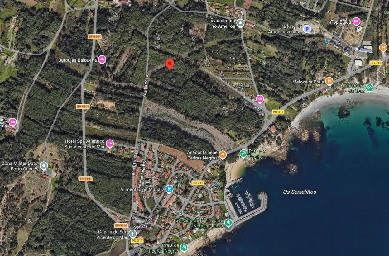 Terreno en venta en O Grove  