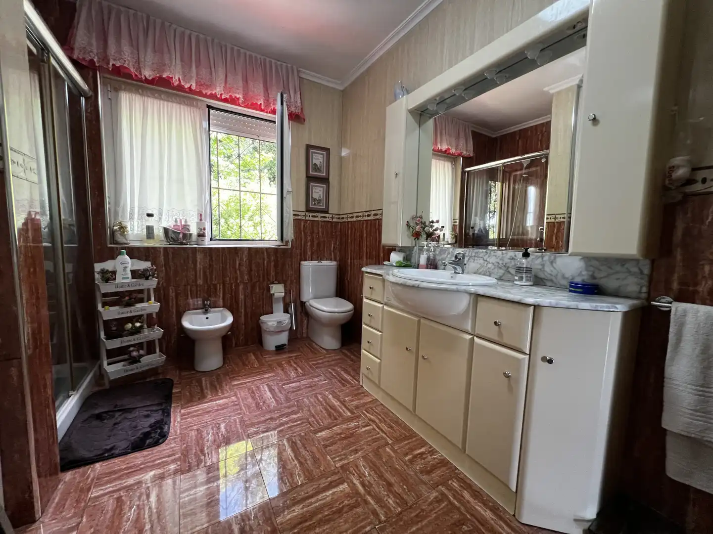Baño de Casa o chalet en venta en Polanco con Calefacción, Jardín privado y Parquet
