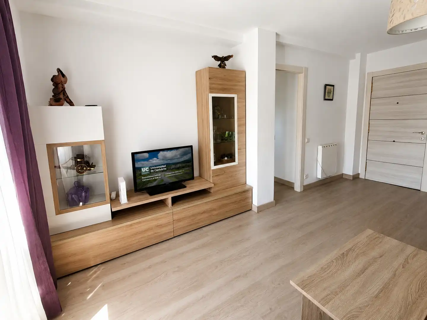 Sala de estar de Piso de alquiler en Santander con Calefacción, Amueblado y Horno