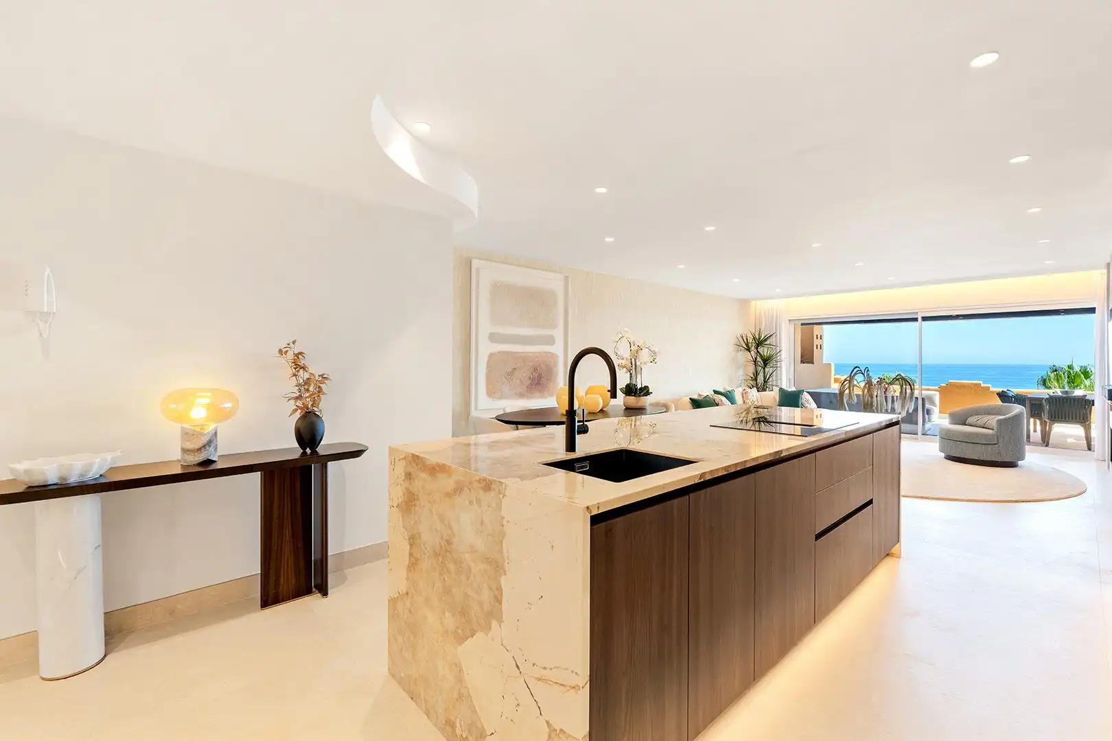 Cocina de Piso en venta en Estepona con Aire acondicionado, Calefacción y Terraza