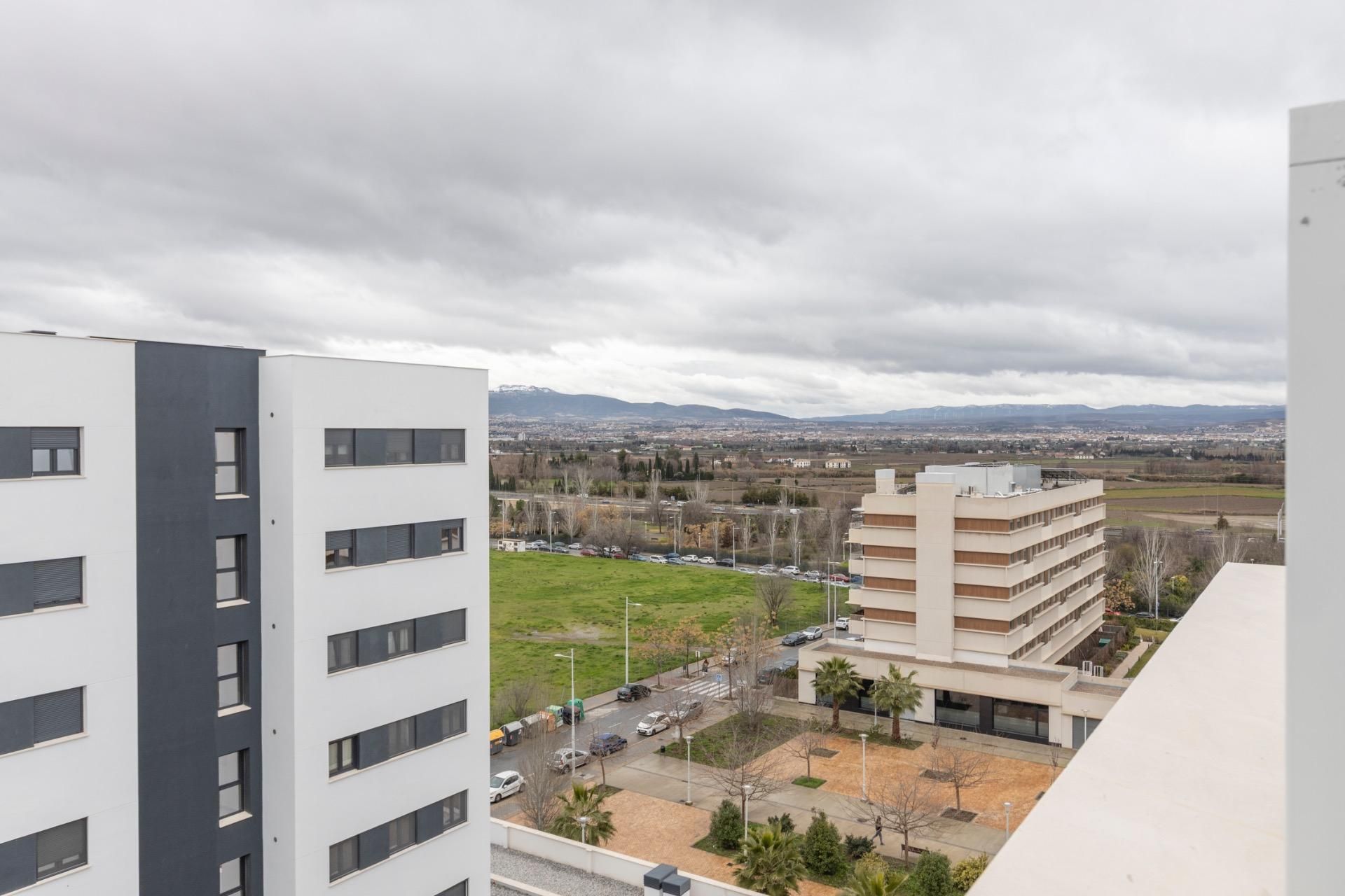 Vista exterior de Ático en venta en  Granada Capital con Aire acondicionado, Jardín privado y Terraza