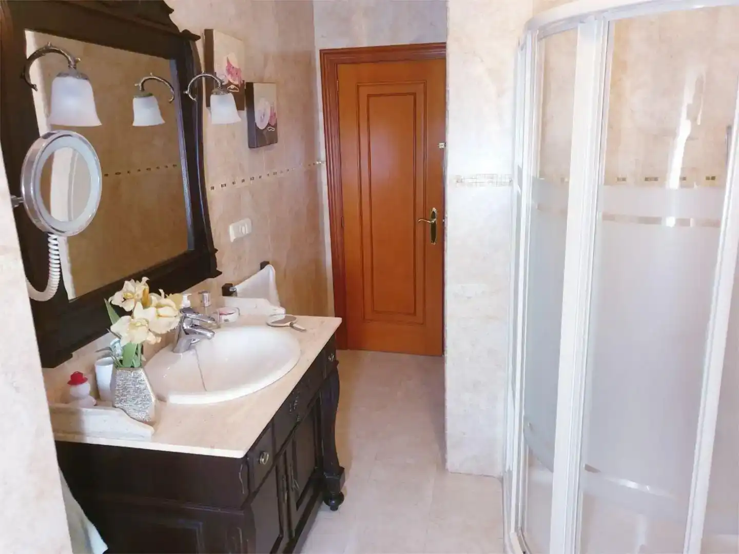 Bathroom of Flat for sale in El Ejido  with Air Conditioner, Private garden and Storage room