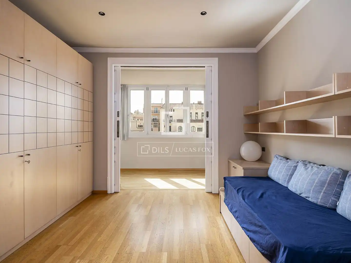 Bedroom of Flat for rent in Barcelona  with Furnished