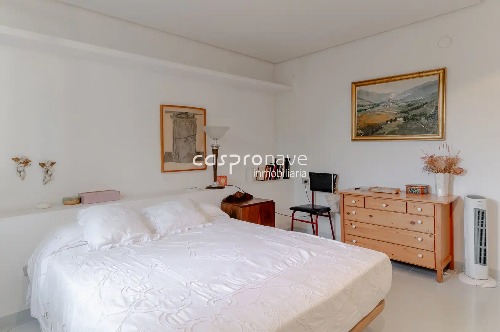 Schlafzimmer von Haus oder Chalet zum Verkauf in Benicasim / Benicàssim mit Heizung, Privatgarten und Terrasse