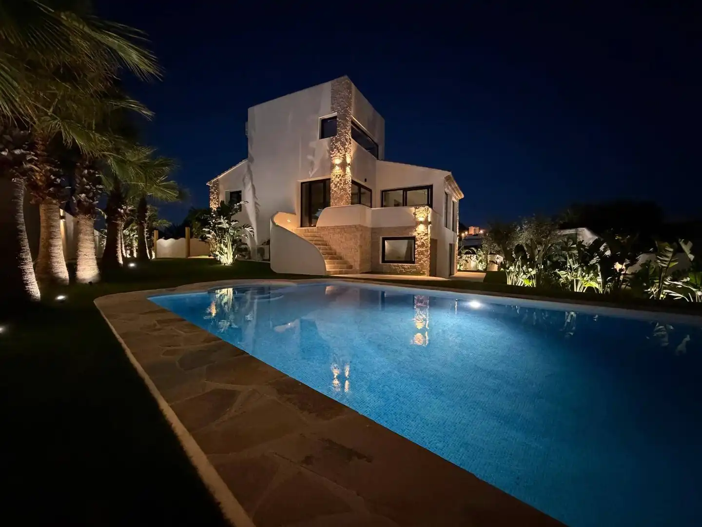 Piscina de Casa o xalet en venda en Jávea / Xàbia amb Aire condicionat, Calefacció i Jardí privat