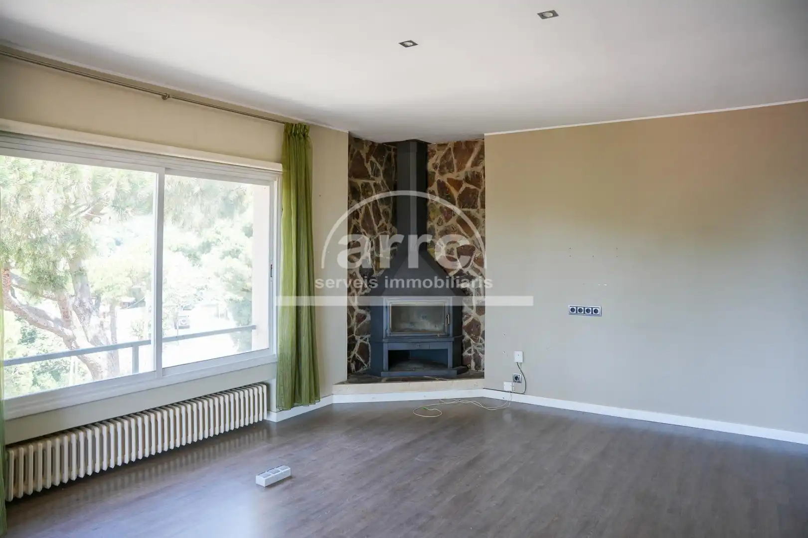 Living room of Houses for sale in Cabrils  with Heating, Private garden and Parquet flooring