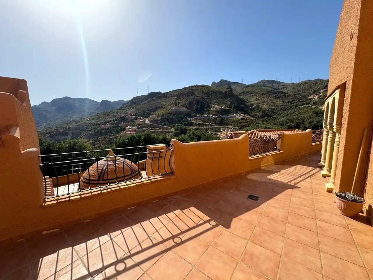 Terrassa de Casa o xalet en venda en Turre amb Aire condicionat, Terrassa i Piscina