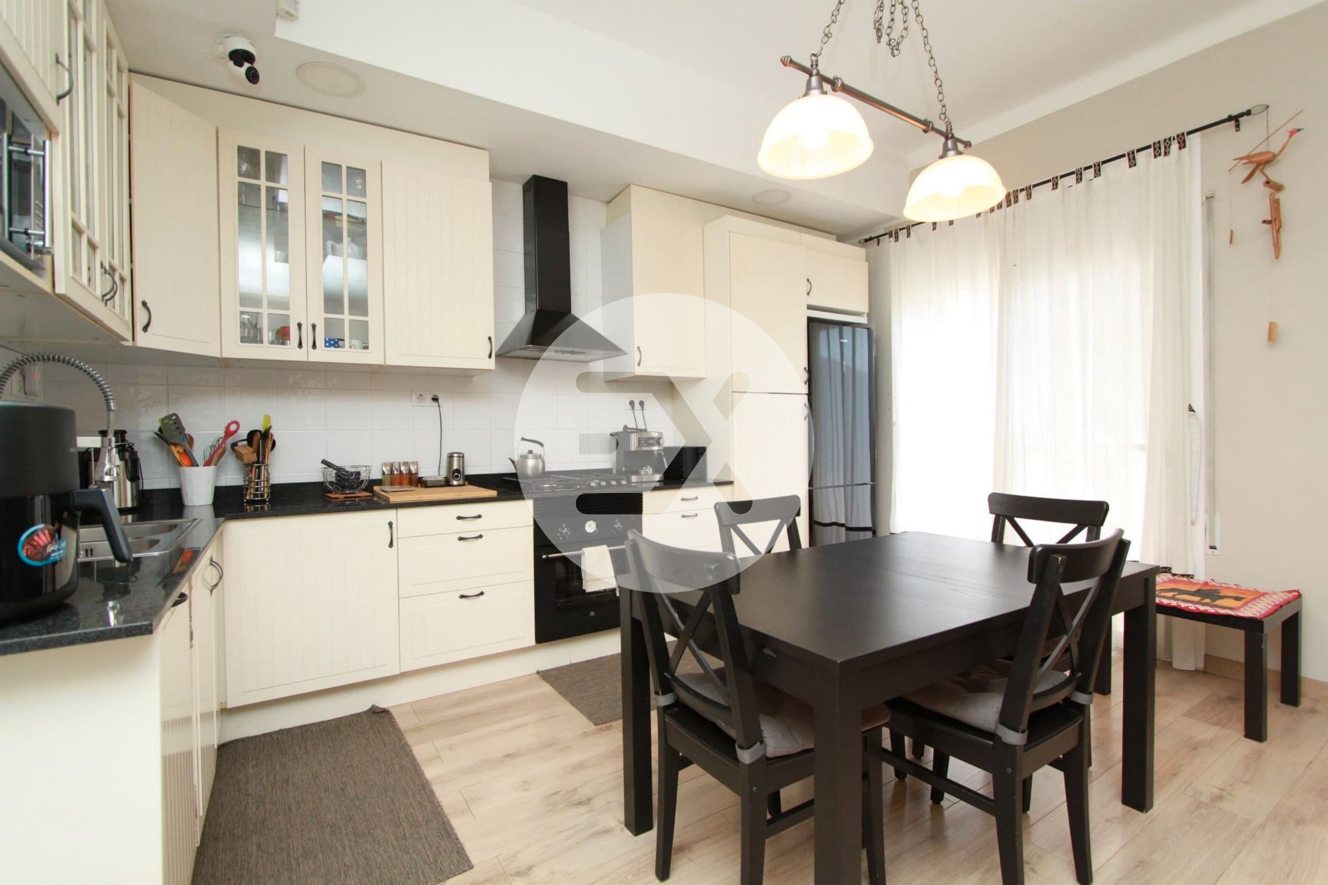 Kitchen of Flat for sale in Castelldefels  with Parquet flooring and Balcony